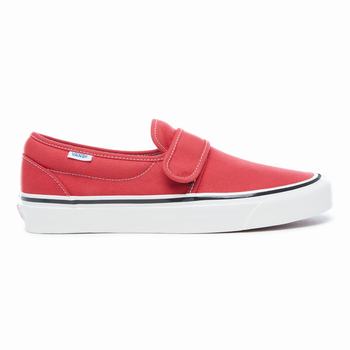 Damske Tenisky Vans Anaheim Factory Slip-On 47 V Červené VA20NUCTE